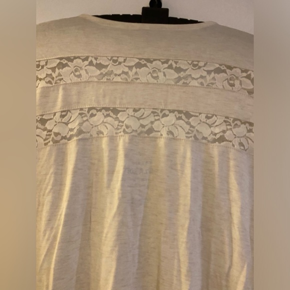 Torrid super soft lace cardigan Oatmeal colour size 1 - Picture 6 of 10